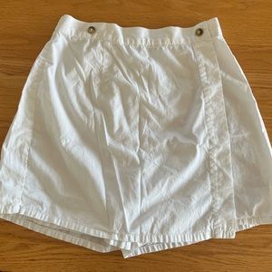 WHITE VINTAGE SKORT